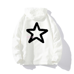 连帽夹克男大码胖子棒球服上衣外套 网格挂拍JK65286-P45图片