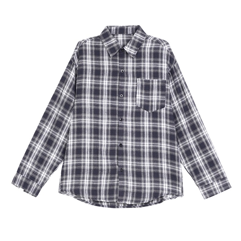 美式高街潮牌长袖衬衫潮流宽松休闲上衣A086-CS2222-P30,男装衬衫,电商基地A086