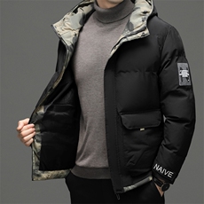 BF22920钱塘2020-2秋冬新款中青年男士时尚休闲连帽棉服外套P92，男装棉衣，钱塘207-2