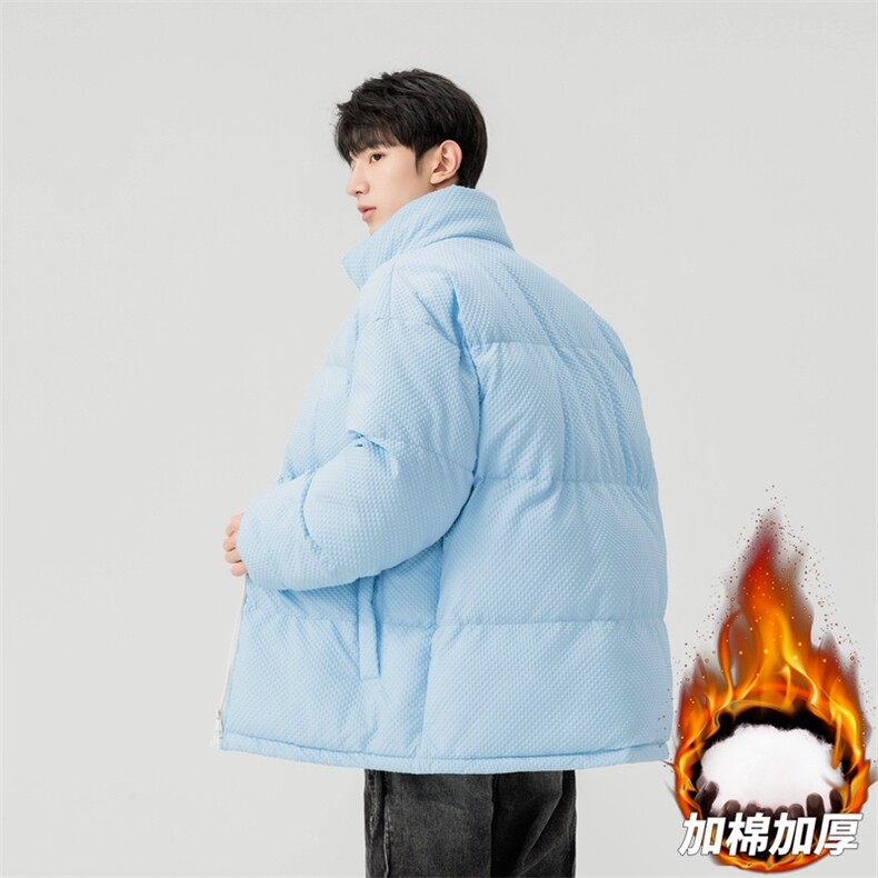 情侣面包服潮牌棉服男女加厚冬季外套轻薄防寒服棉袄M0812-P75,男装棉衣,星座308B-2