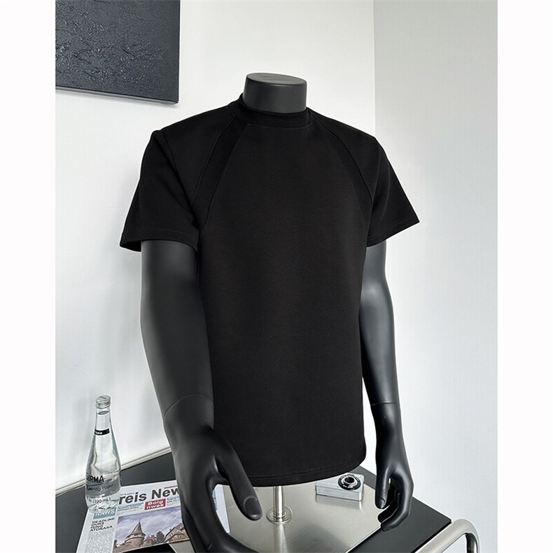 t恤男款夏季短袖cleanfit美式复古百搭上衣服T0581-P35,男装T恤,星座308B-1