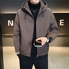 二棉B3538823P1552025红冬季新款保暖夹克棉衣冲锋衣加厚外套，男装夹克，电商B353