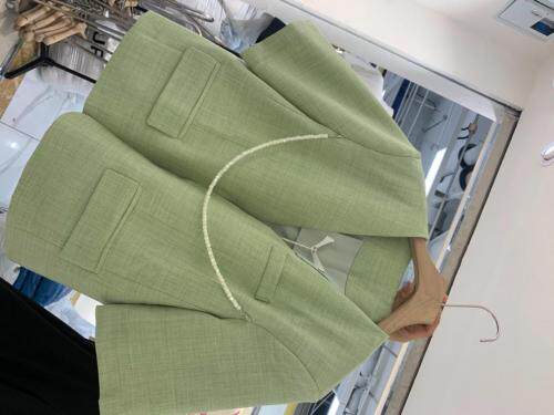 设计款链条中袖西装，女装西装，UPUP