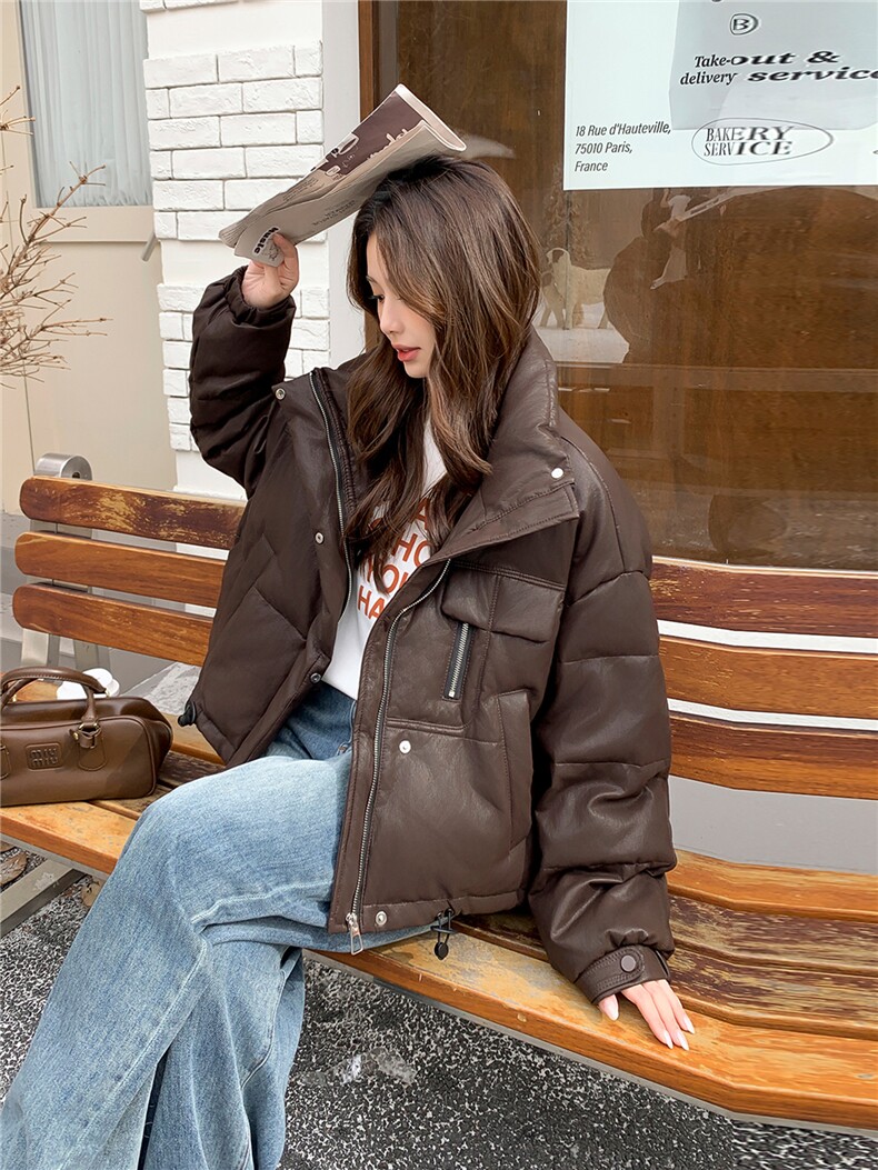 2025冬装新款简约时尚羽绒服205-H058-P320-K448,女装羽绒服,浙宝205
