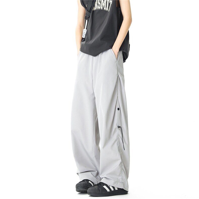 美式复古褶皱户外伞兵裤休闲裤尼龙速干裤1XZ502-K824-P65控89,男装休闲裤,星座502