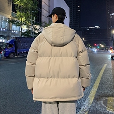 港风2026新品冬季宽松情侣装男装棉衣棉服冬装加厚外套D002-P105，男装棉衣，星座717