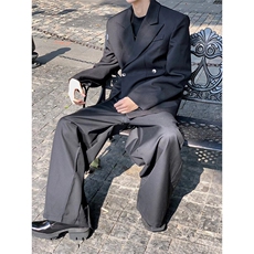 原版~廓形垫肩收腰西服男女休闲西装夹克外套X890-特P95，男装夹克，星座1004-3