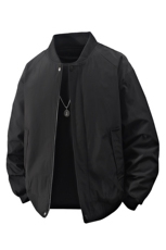冬季clean纯色棒球服领棉服加厚短款棉衣HZ8815-特P68不议价，男装棉衣，星座610B-1