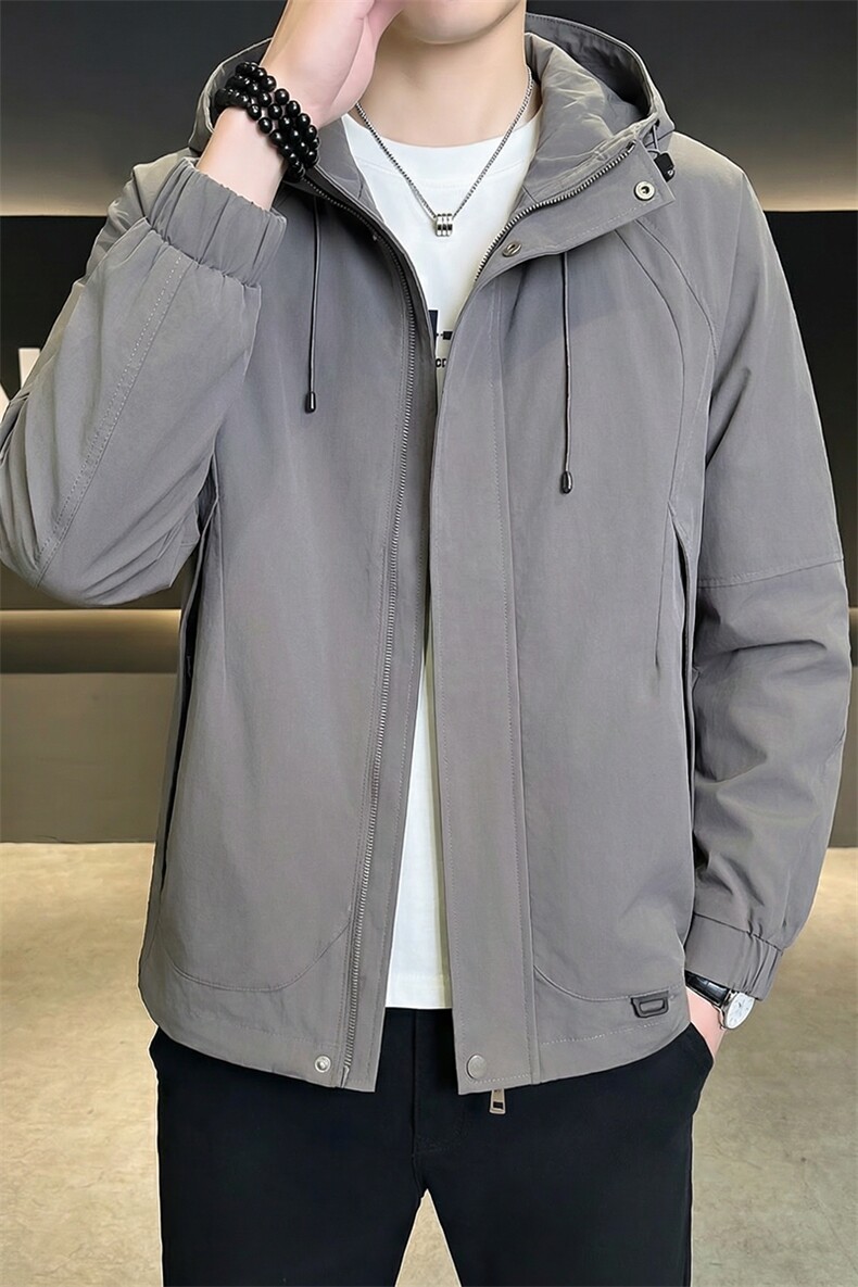连帽长袖美式常规简约工艺夹克休闲外套百搭夹克S8620-P90,男装夹克,星座310B-3