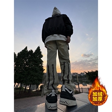 泥黄加绒加厚