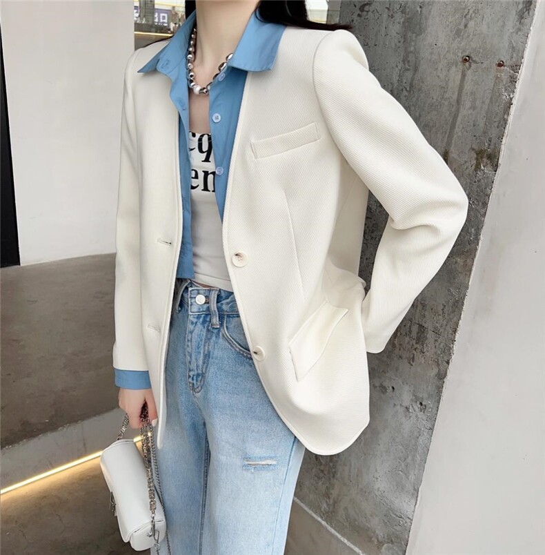2023春款西装，女装西装，韩伊雪