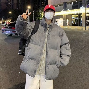 麂皮绒重磅加厚棉衣男冬季宽松保暖面包服立领棉服外套 MY188图片