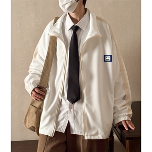 春季华夫格夹克外套男美式复古vintage潮牌ins上衣服JK062-P48图片