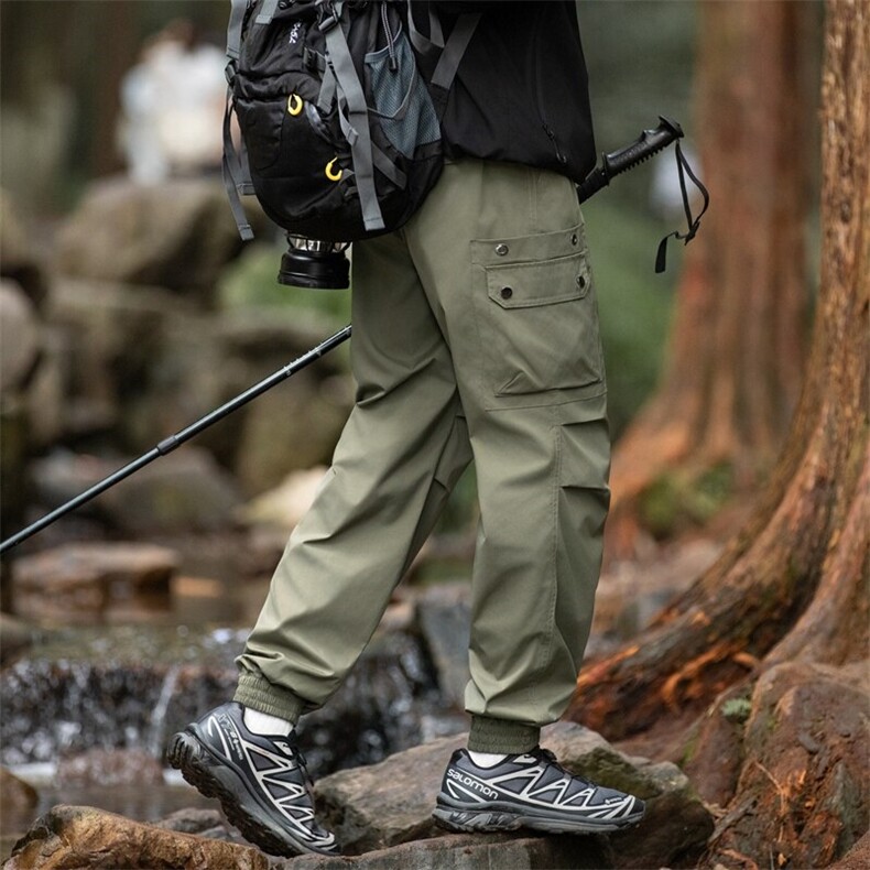 现货美式工装裤冲锋裤男户外机能风登山运动裤休闲裤AK0256-P50,男装休闲裤,星座308B-2