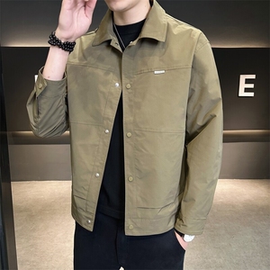 507A-JK419-P80 2025春季时尚男士夹克百搭休闲外套图片