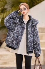 现货白鸭绒有帽可拆2025年冬季潮羽绒服女外套，女装羽绒服，米雪儿