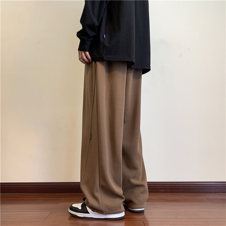 腰围包边秋季新款宽松直筒运动休闲卫裤大码A017K601P55,男装休闲裤,电商A017