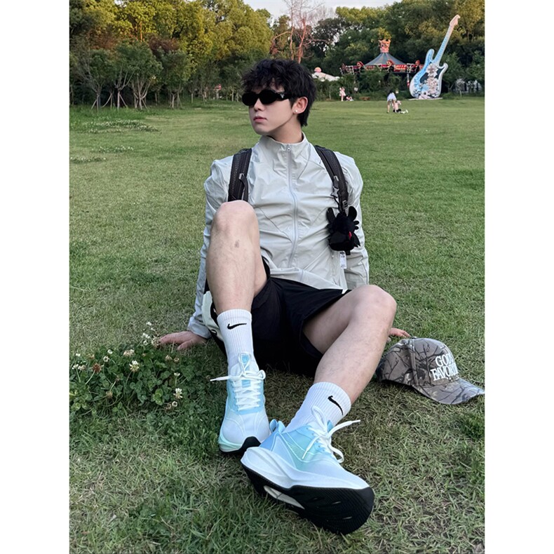 春夏款高品质冰感速干防晒服休闲户外运动外套透气弹力机能风夹克,男装防晒衣,电商A486