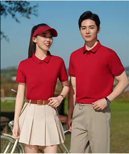 2025年新款夏季polo衫男女薄款宽松纯色上衣图片