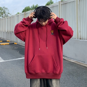 ！连帽圆领卫衣男装港风帽衫男 LM173-P35图片