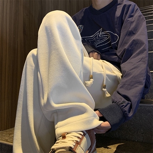 K9290特p35控59秋季宽松直筒裤百搭拖地休闲裤长裤男裤子图片