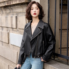海宁真皮皮衣女高端2025新款爆款宽松时尚气质绵羊皮夹克女士外套，女装皮衣，臻衣坊