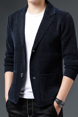 BSS6670男式2023秋季新款灯芯绒西服夹克商务休闲西装P120,男装针织衫/毛衣,电商B360