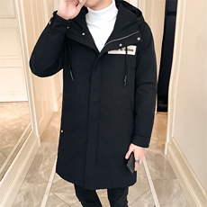 中长款冬季外套2020棉衣男韩版潮流保暖连帽衣服C301-MY03-P178，男装棉衣，电商C301