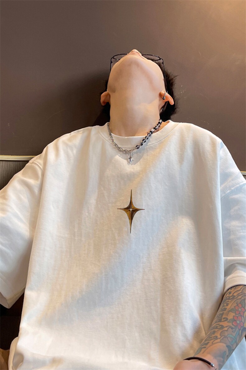 230g重磅纯棉!夏季短袖t恤男半袖男XT400-P25,男装T恤,电商B371