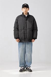 外27-2日系纯色90白鸭绒羽绒服YR01-P275图片