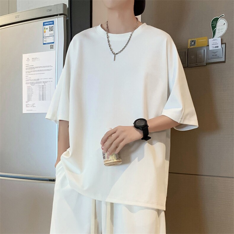 夏季冰丝宽松亲肤透气短袖TT310特批-33,男装T恤,星座718
