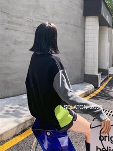 撞色拼接图片