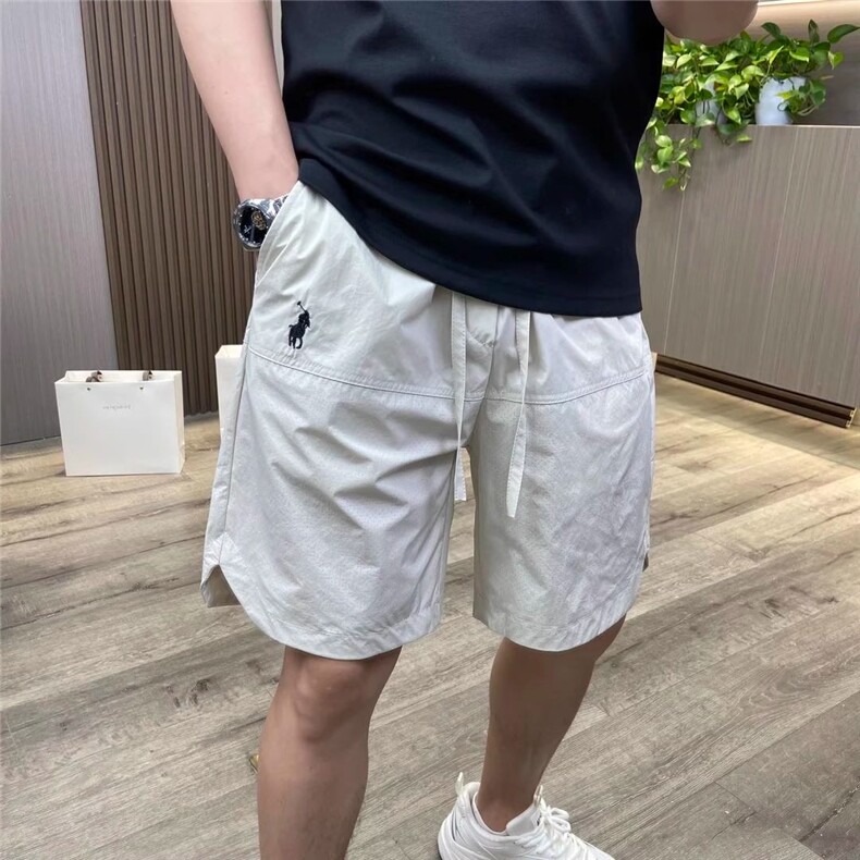 网图 8色速干透气打孔短裤夏季男士潮流休闲百搭五分裤 特P22图片