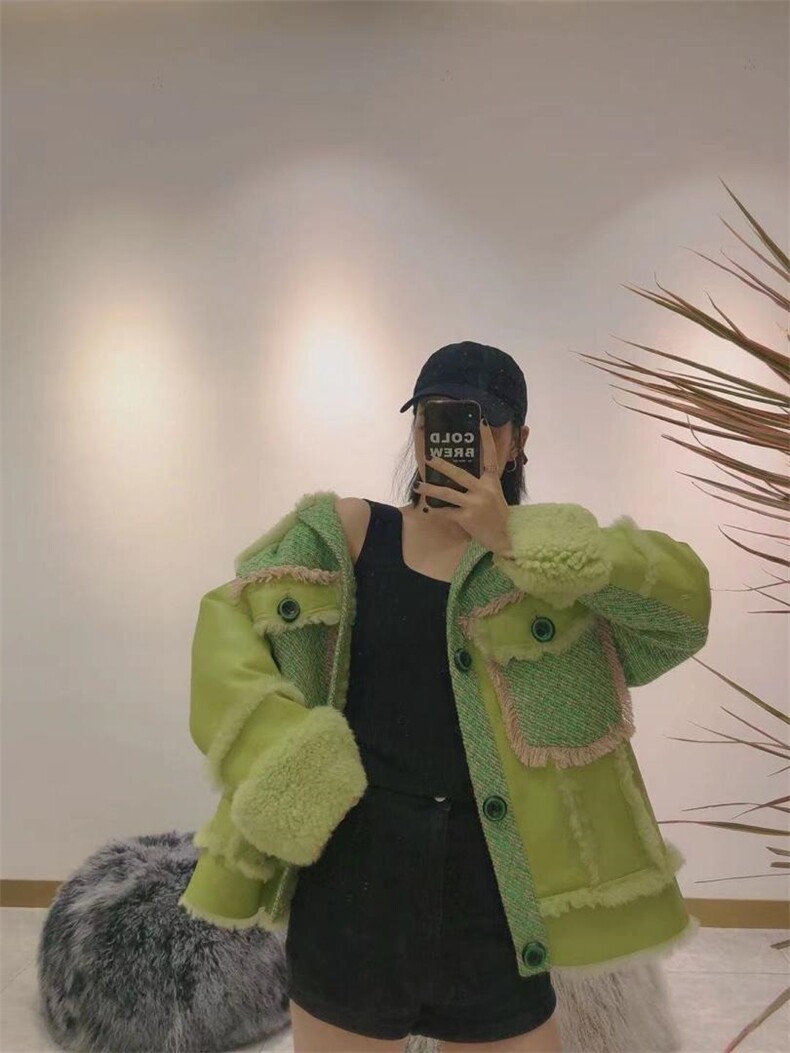 冬装新品皮草皮毛一体大量现货，女装皮草，秋水伊人