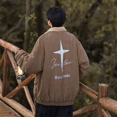 两面穿棉衣DT2221-TP125控价168冬季Cityboy时尚宽松加绒棉服，男装棉衣，电商A102-1