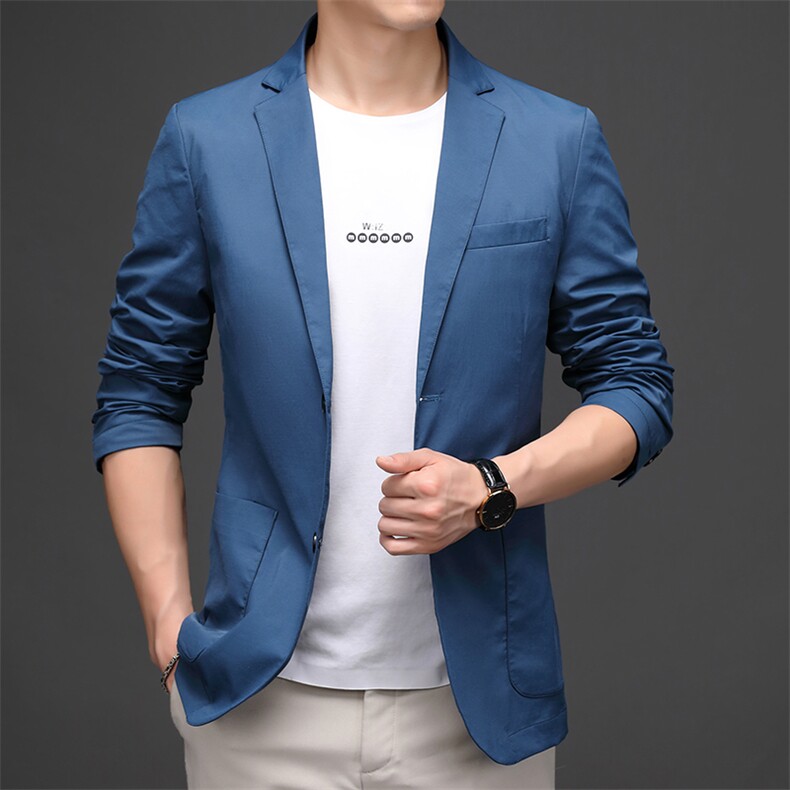 CD186612钱塘2020-2春秋薄款时尚休闲帅气中青年男士西服P152,男装西服,钱塘207-2