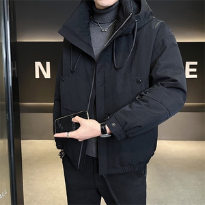 新标90绒 店主风冬季男士休闲连帽羽绒服保暖外套 25992-P275图片
