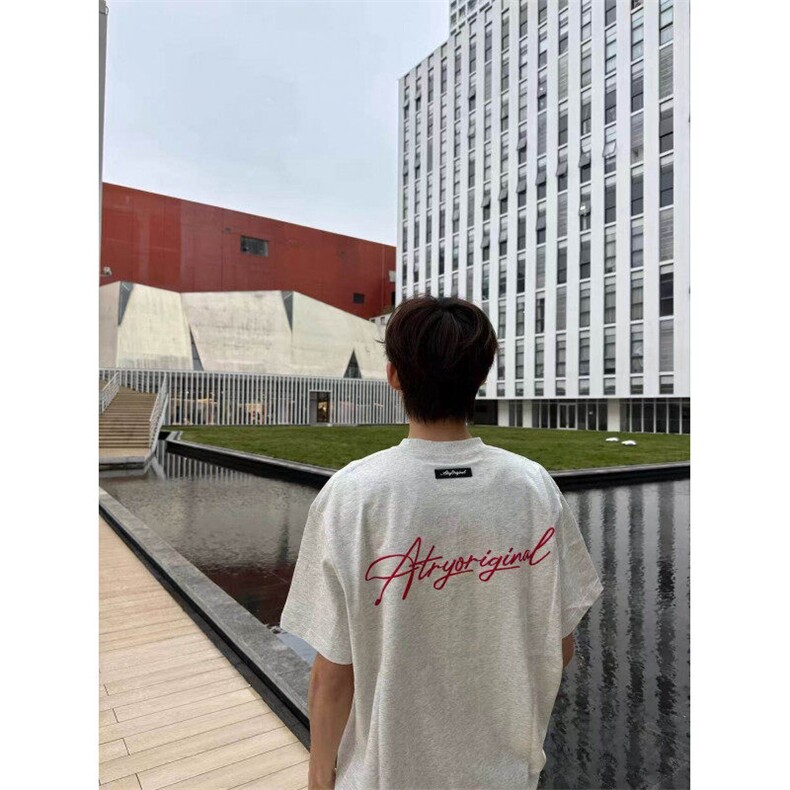 数据款现货！！重工刺绣T恤高克重短袖RCX02-P38,男装T恤,星座1005-6