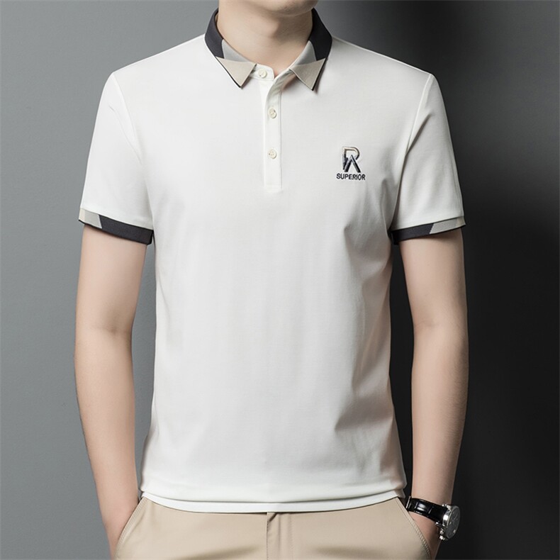 精品时尚短袖T恤男上衣夏季男士休闲免烫半袖体恤POLO衫SW505-P63,男装Polo衫,星座1105-3