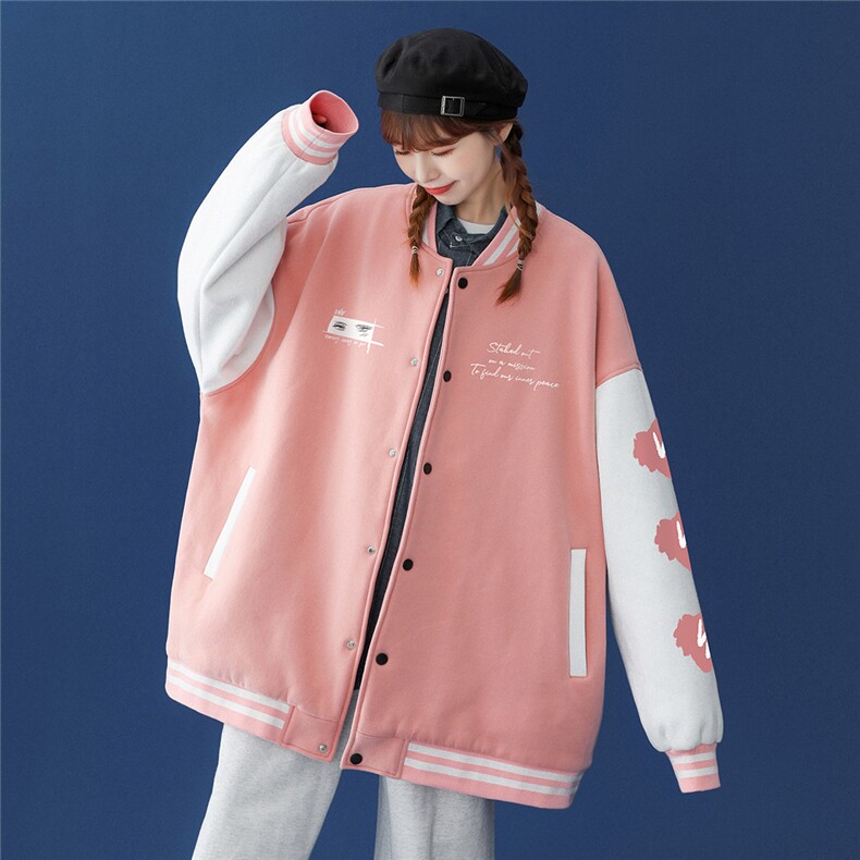 2022春装新款拼接美式复古hiphop棒球服外套夹克潮G112P65控88,男装夹克,A247A
