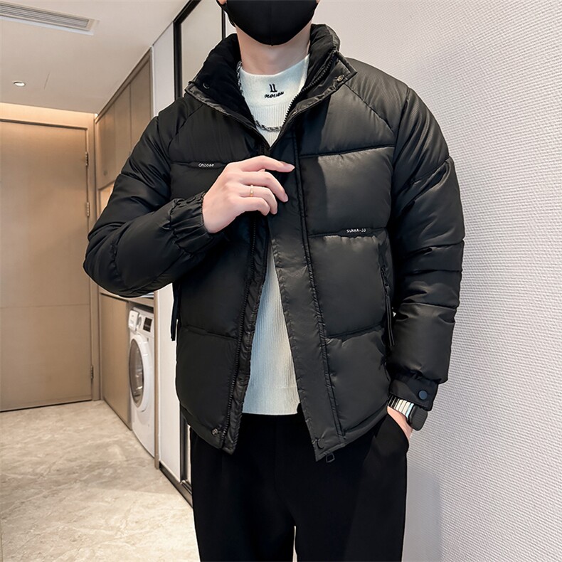 B216M9908P1052025冬装新款男士棉衣外套立领字母棉服社会风,男装棉衣,电商B216（原B302）