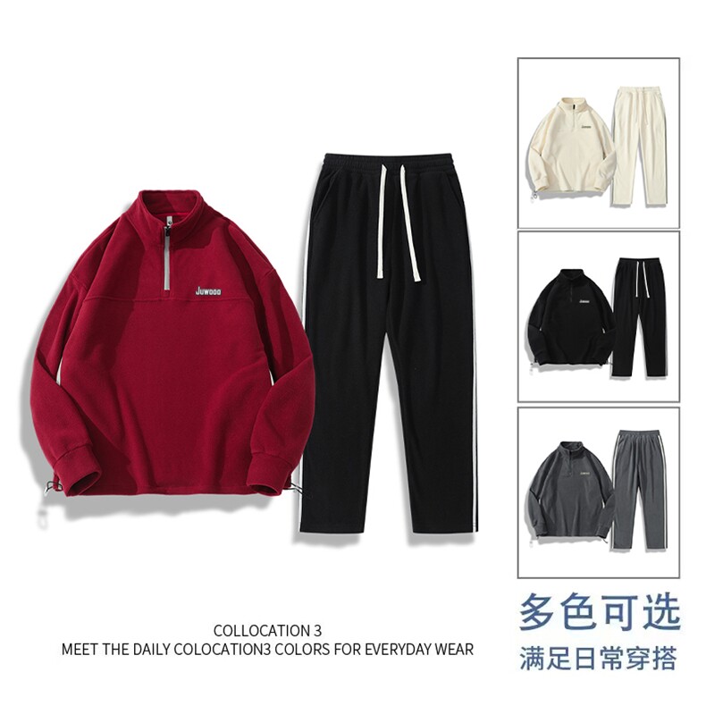 春季新款现货情侣套装男DSA157B-TZ5860-P88,男装休闲套装,电商A157B