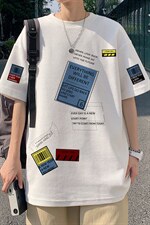 ！2022夏季男士潮牌华夫格短袖T恤百搭半袖TXH229P28，男装T恤，电商B220