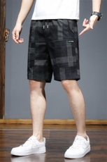 冰丝速干休闲短裤男士夏季薄款篮球运动大裤衩宽松马裤5五分裤子，男装休闲裤，星座224-1