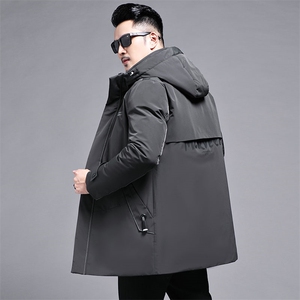 B28311钱塘2020-3冬季90白鸭绒男士羽绒服连帽主推跑量P245图片