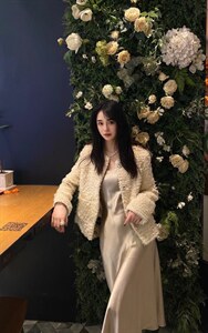 小香风外套图片