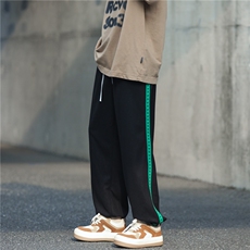 高品质华夫格休闲裤大码宽松长裤模特图B299-X5312-P45-限58，男装休闲裤，电商A061-1