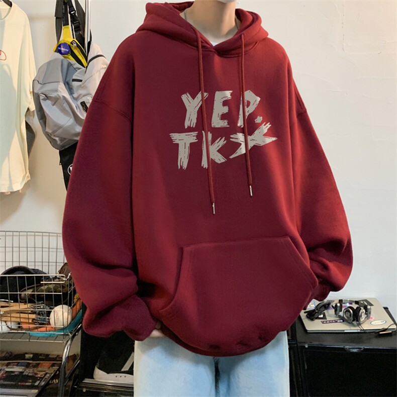 ！连帽圆领卫衣男装港风帽衫男LM146-P35,男装卫衣,电商B367