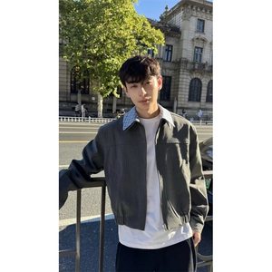 现货  自制 短款条纹西装图片
