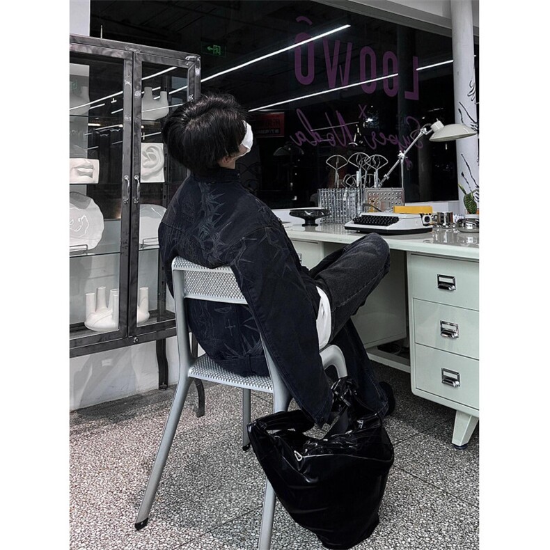 【有货】cleanfit工装外套男春秋美式高街短款夹克JK8325CC-P78,男装夹克,星座1007（原301D）